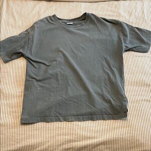Zara Heather Gray Knit Top